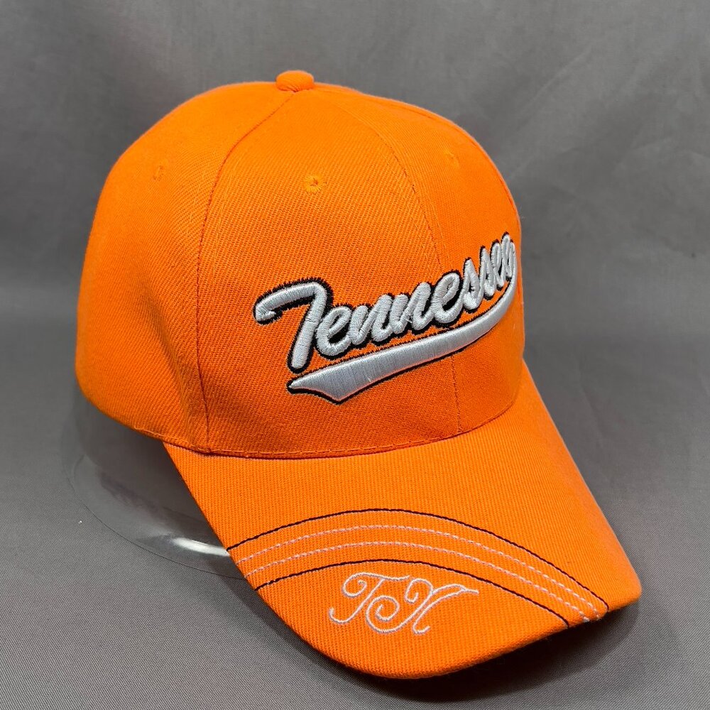 Tennessee USA Strapback Hat Orange Baseball Adjustable Souvenir Outdoor Mens